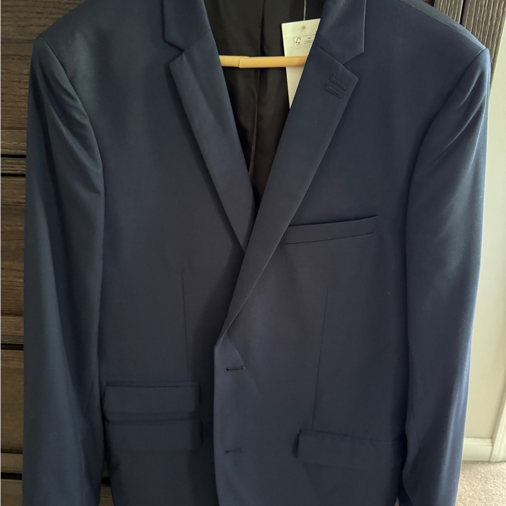 The Kooples Men's Navy Blazer Wool